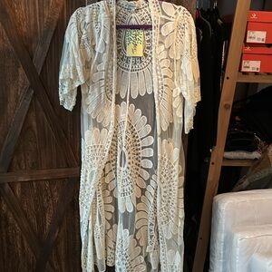 Sheer kimono
